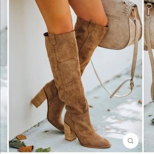 Vici camel slouch boot - SOLD OUT ONLINE